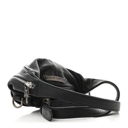 Chrome Hearts Grained Calfskin Snat Pack Gunslinger Waist Bag Black 3 of 10