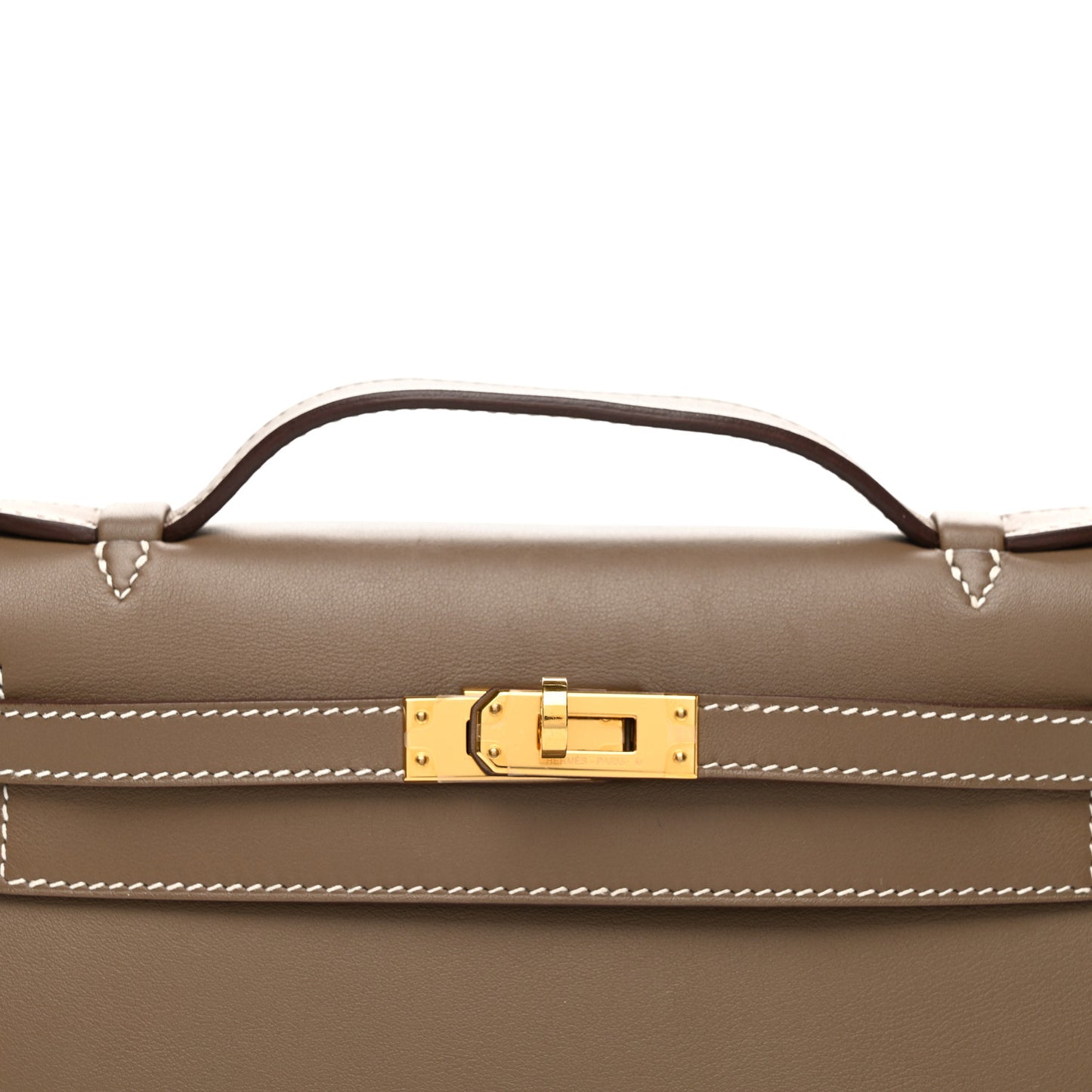 Swift Kelly Pochette Clutch Etoupe