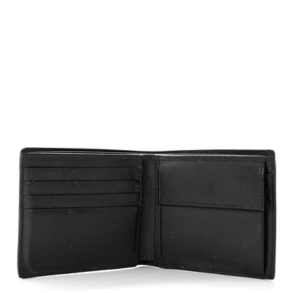 Prada Micro Grain Bi-Fold Wallet Black 5 of 9