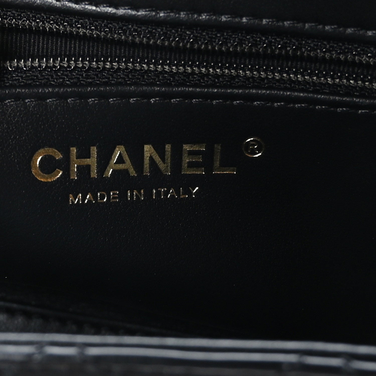 Chanel Shiny Aged Calfskin Quilted Nano Kelly Shopper Black 6 of 10
