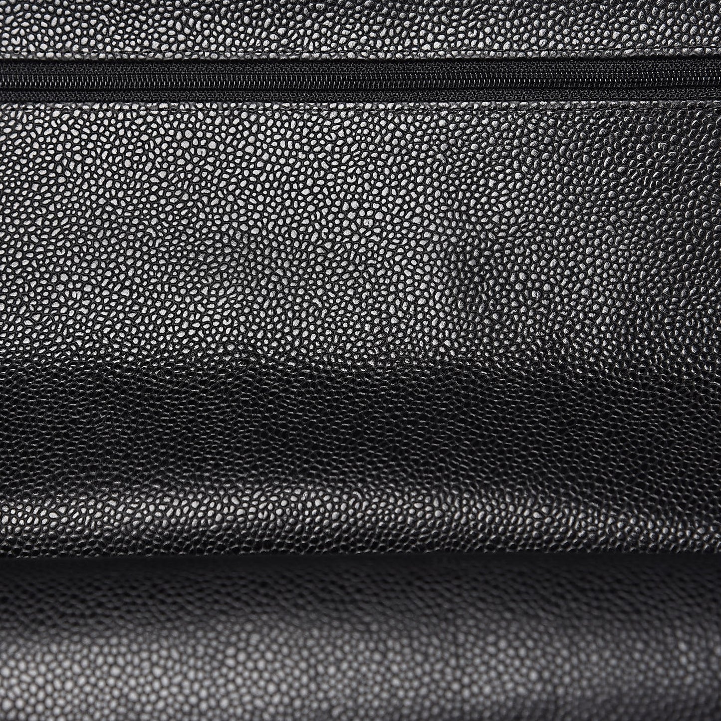 Caviar Quilted Maxi Double Flap Black