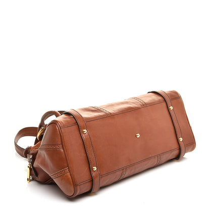Dolce & Gabbana Calfskin Shoulder Bag Brown 4 of 9