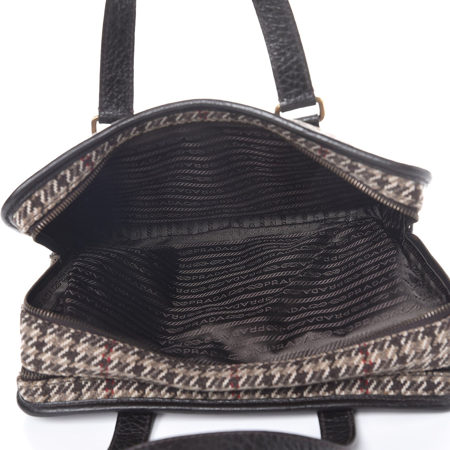 Tweed Satchel Ebano