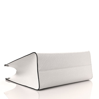 Louis Vuitton Epi Onthego MM White 8 of 8