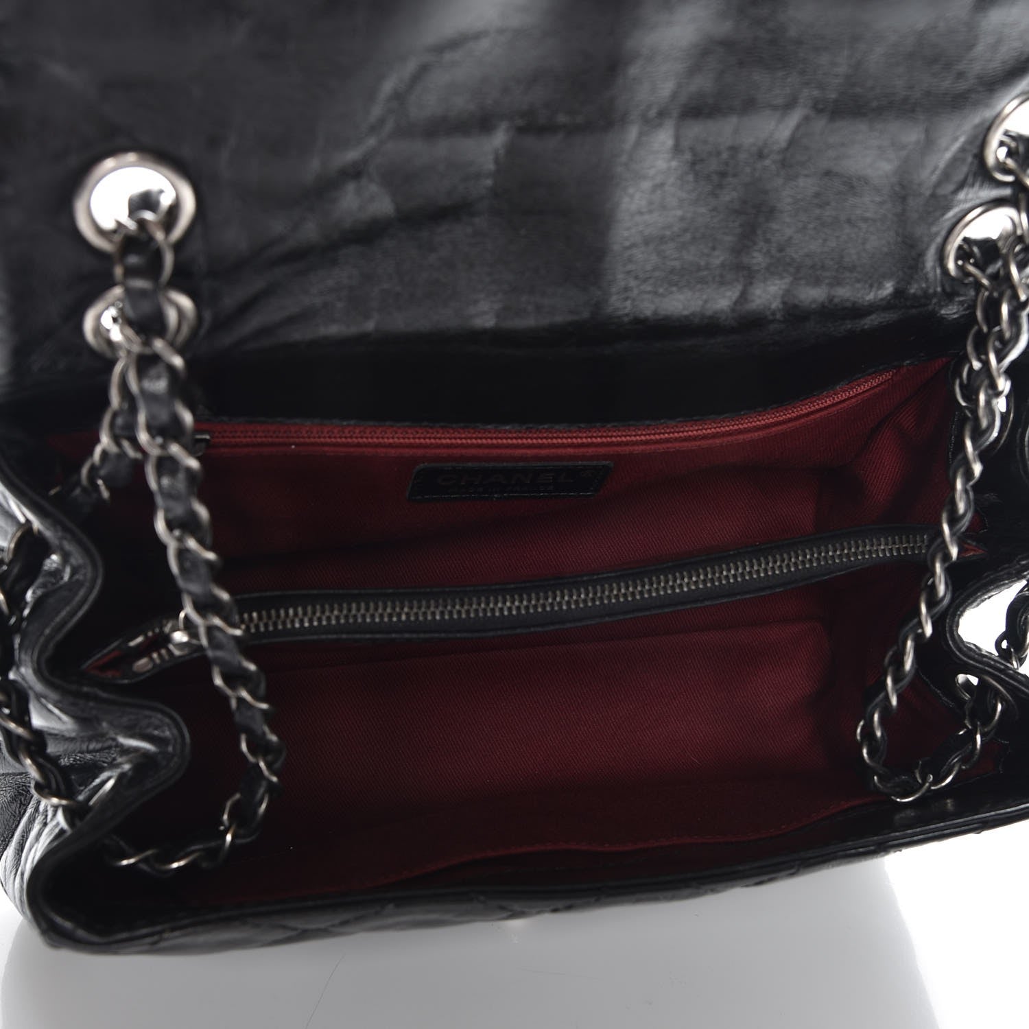 Chanel Glazed Calfskin Quilted Coco Soft Flap Black 6 of 8