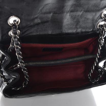 Chanel Glazed Calfskin Quilted Coco Soft Flap Black 6 of 8