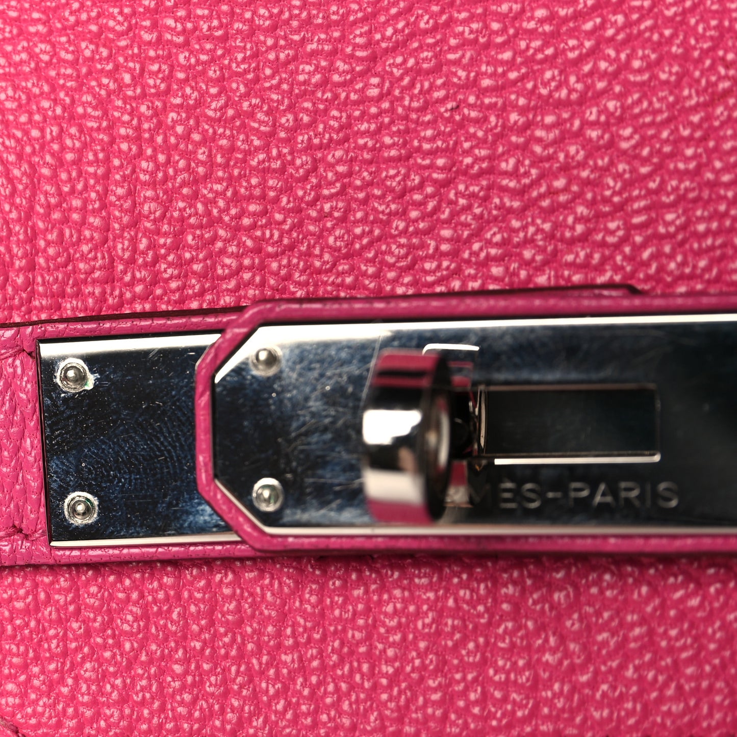 Chevre De Coromandel Birkin 30 Rose Shocking
