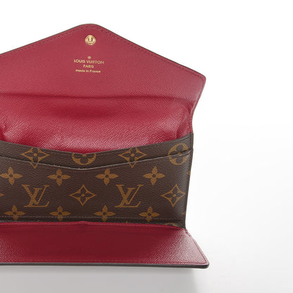 Louis Vuitton Monogram Josephine Wallet Red 5 of 12