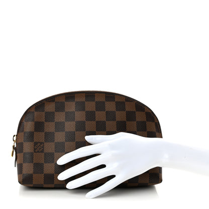 Louis Vuitton Damier Ebene Cosmetic Pouch GM 2 of 8