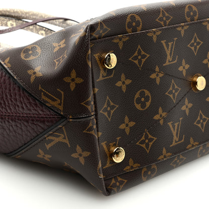 Louis Vuitton Ostrich Lizard Majestueux Tote MM Bordeaux 7 of 8