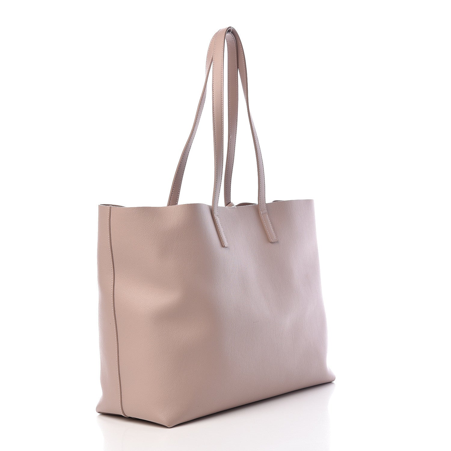 Saint Laurent Calfskin Large Shopping Tote Pale Blush 4 of 14