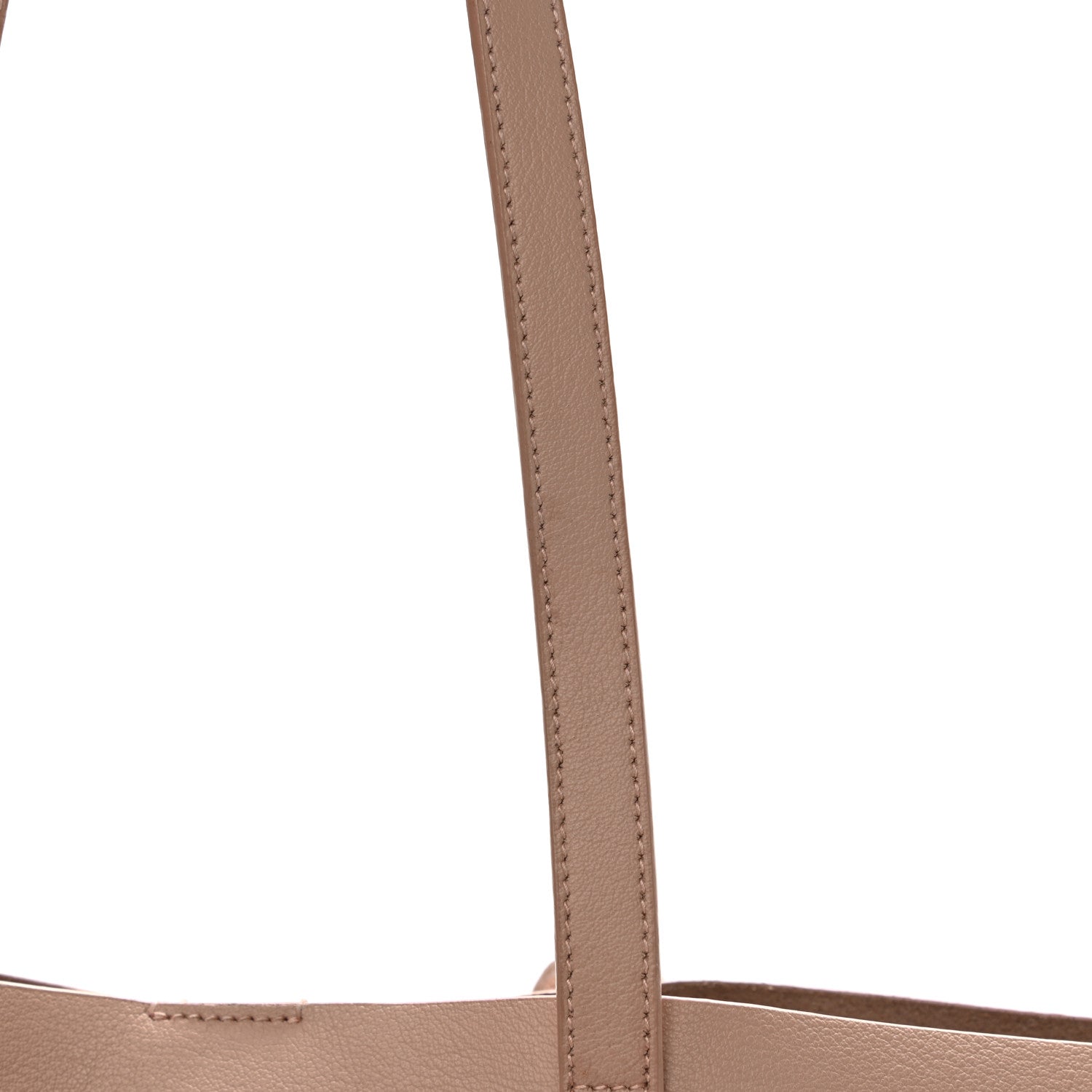 Saint Laurent Calfskin Large Shopping Tote Pale Blush 17 of 18