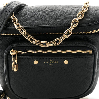 Louis Vuitton Empreinte Mini Bumbag Black 7 of 9