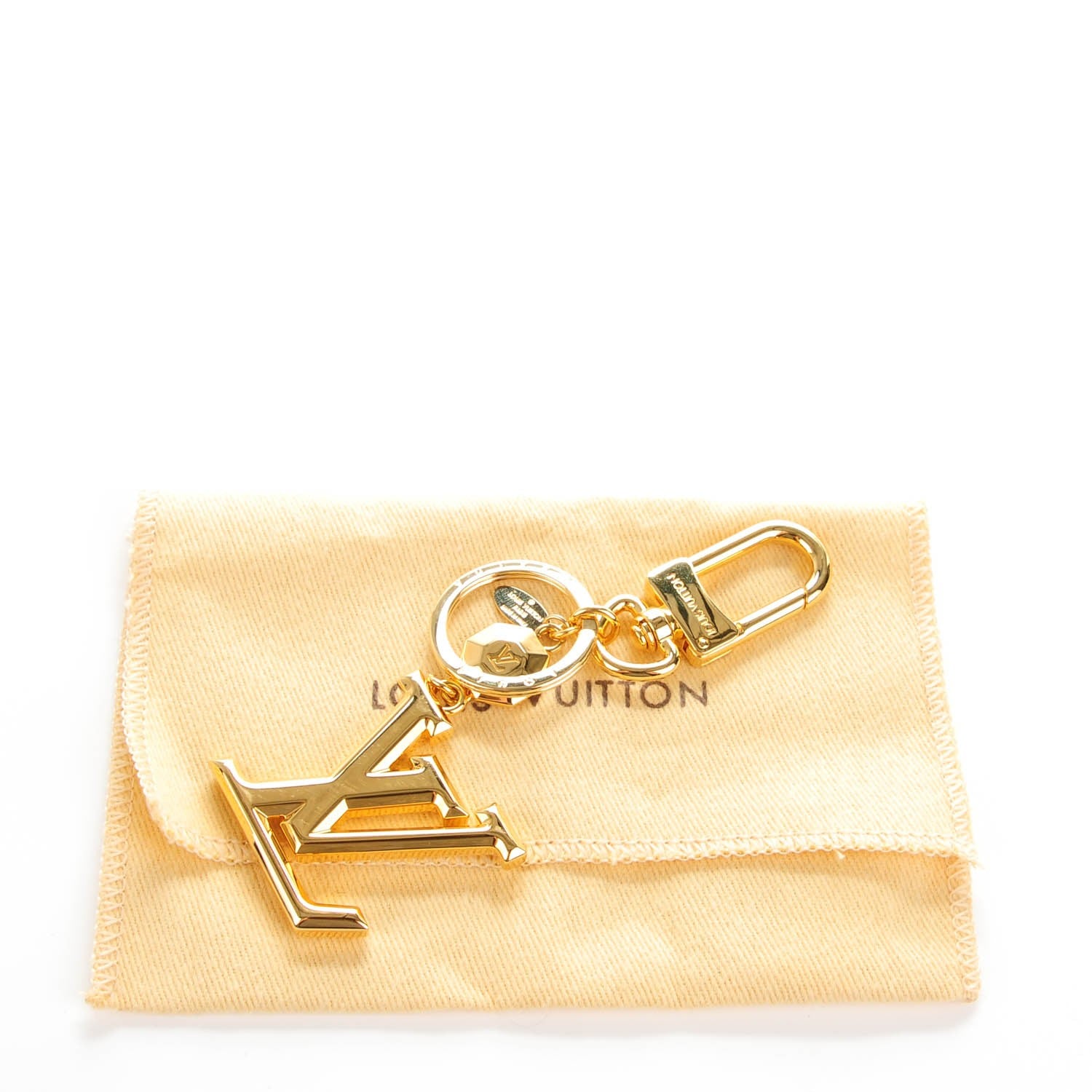 Louis Vuitton LV Facettes Key Holder Gold 5 of 5