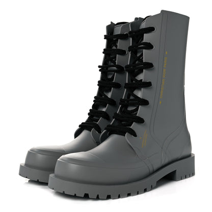 Christian Dior Rubber Diorcamp Low Boots 40 Grey 3 of 8