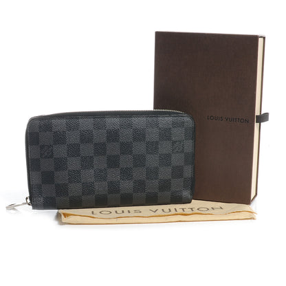Louis Vuitton Damier Graphite Zippy Organizer Wallet 6 of 9