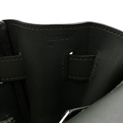 Hermes Swift Toile Riga Lakis Kelly 35 Vert Anglais 7 of 10