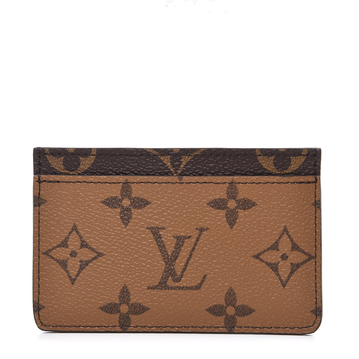 Reverse Monogram Card Holder