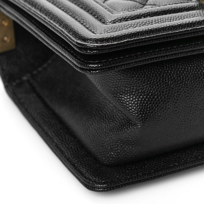 Chanel Caviar Quilted Small Boy Flap Black 8 of 9