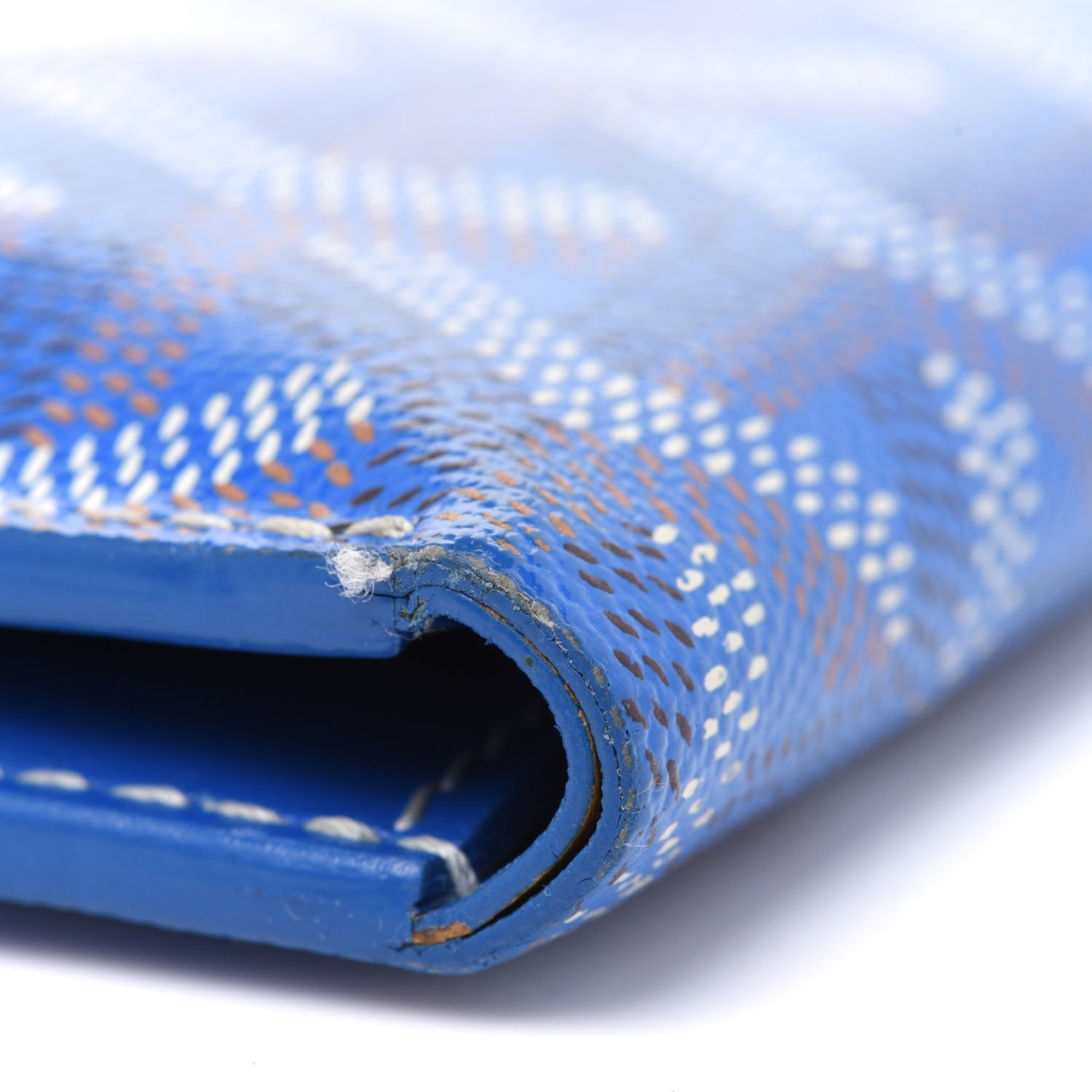 Goyard Goyardine Saint Pierre Card Holder Blue 7 of 12