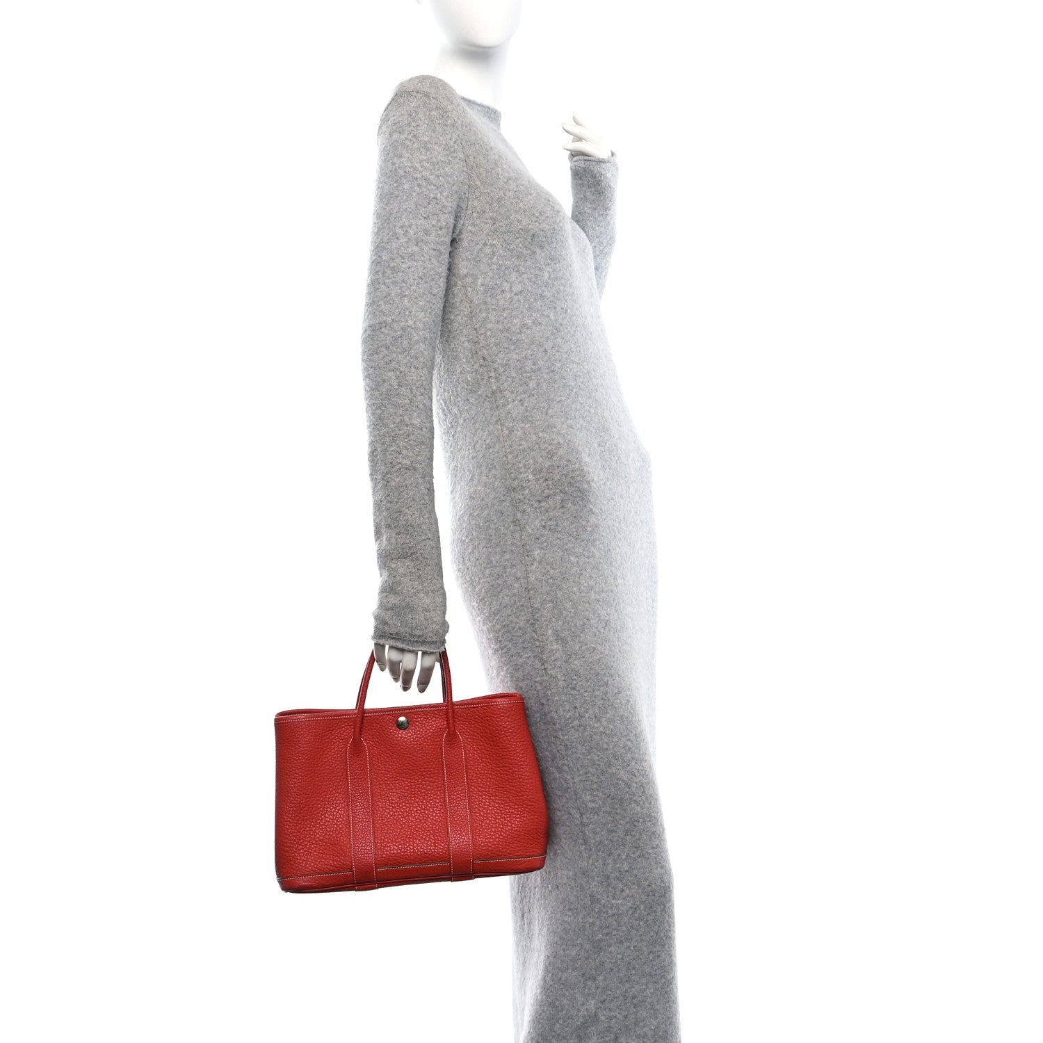 Hermes Negonda Garden Party Tote 30 TPM Sanguine 2 of 10