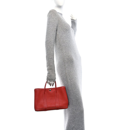 Hermes Negonda Garden Party Tote 30 TPM Sanguine 2 of 10