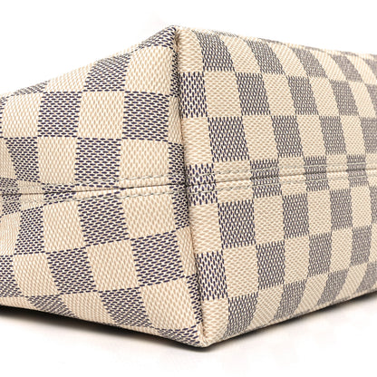 Louis Vuitton Damier Azur Graceful PM Rose Ballerine 8 of 9