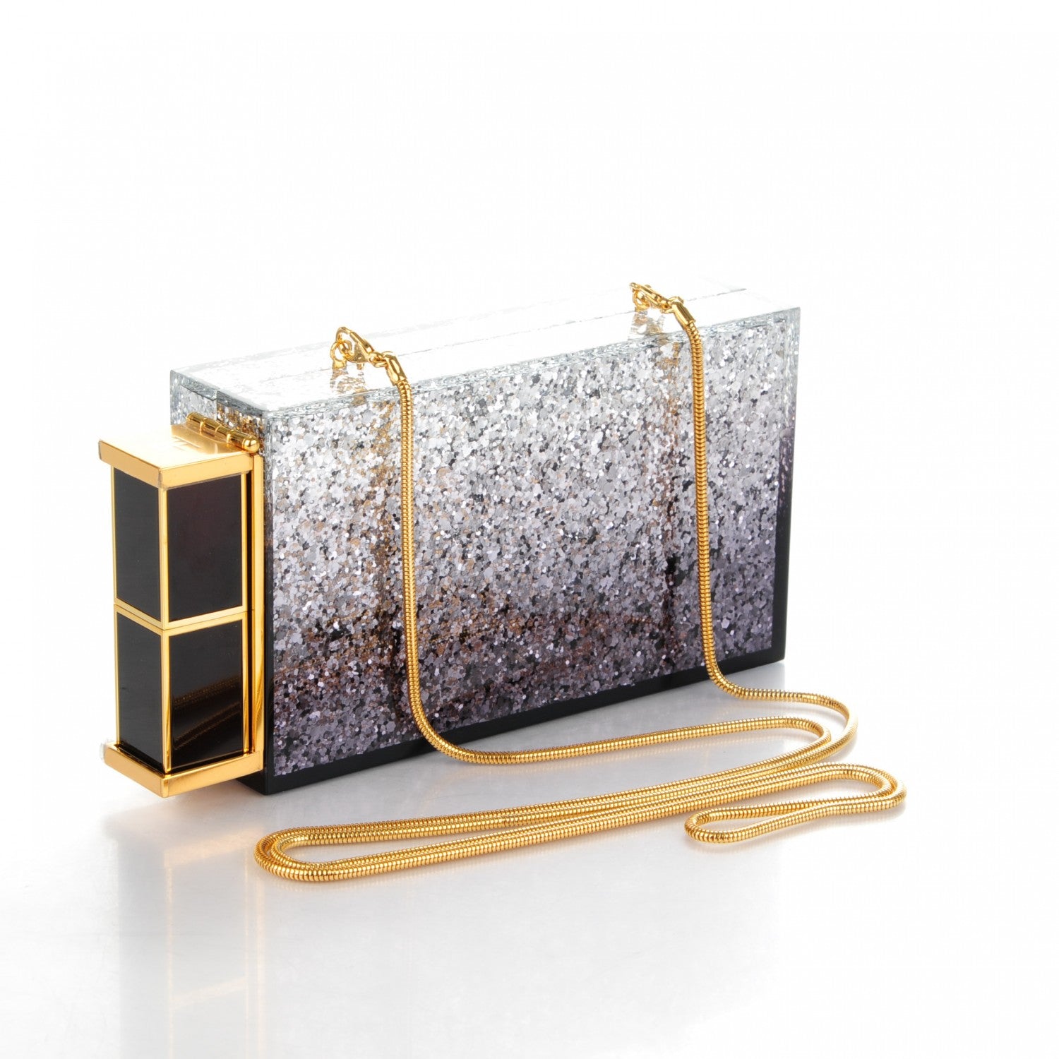 Tom Ford Sequin Plexiglass Lipstick Minaudière Clutch 3 of 10