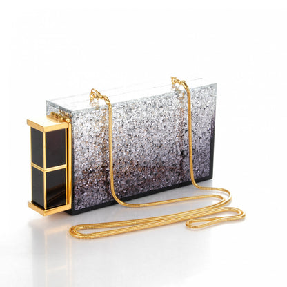 Tom Ford Sequin Plexiglass Lipstick Minaudière Clutch 3 of 10