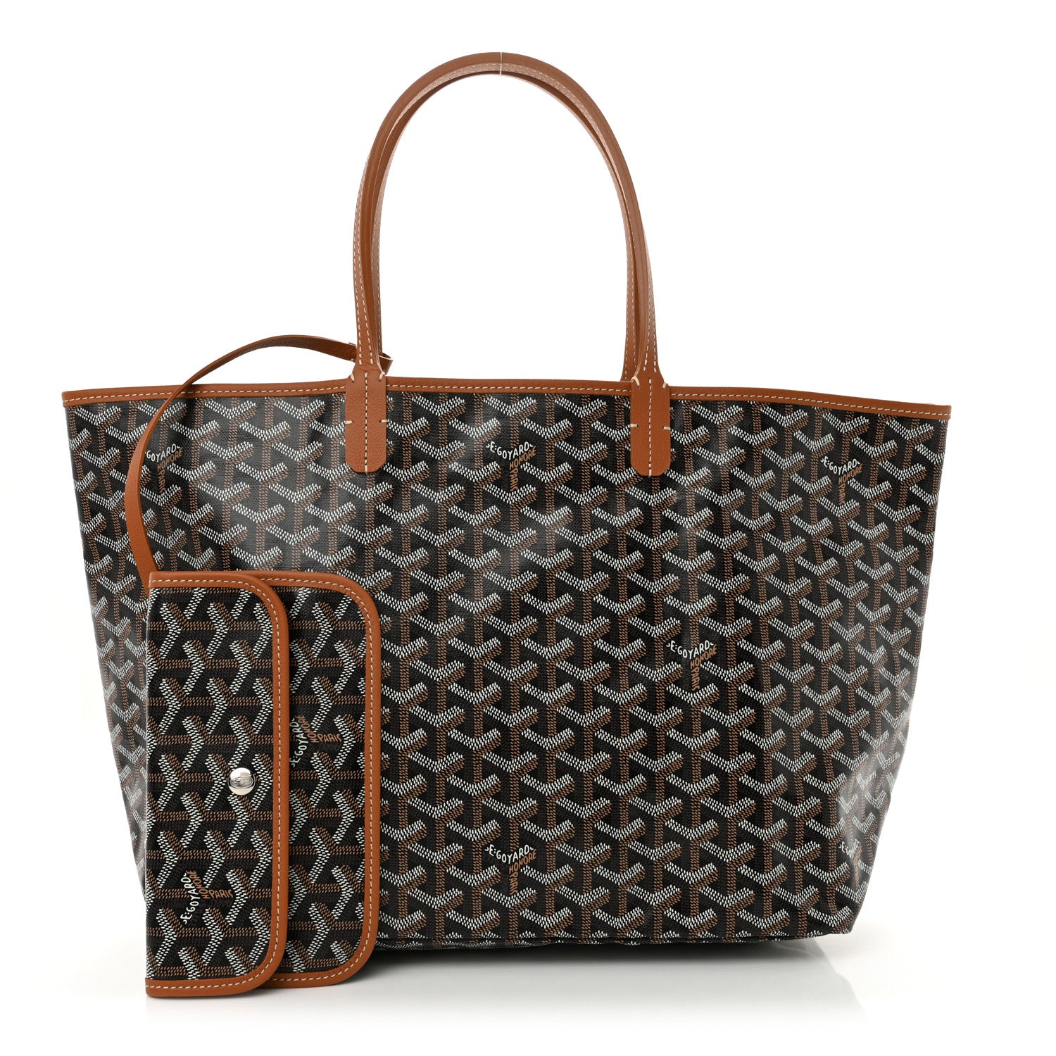 Goyard Goyardine Saint Louis PM Black Gold 3 of 11