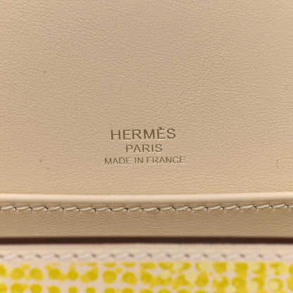 Hermes Swift Printed Circuit Mini Sac Roulis Faubourg Nata Lime Jaune Bourgeon Jaune Poussin 6 of 10