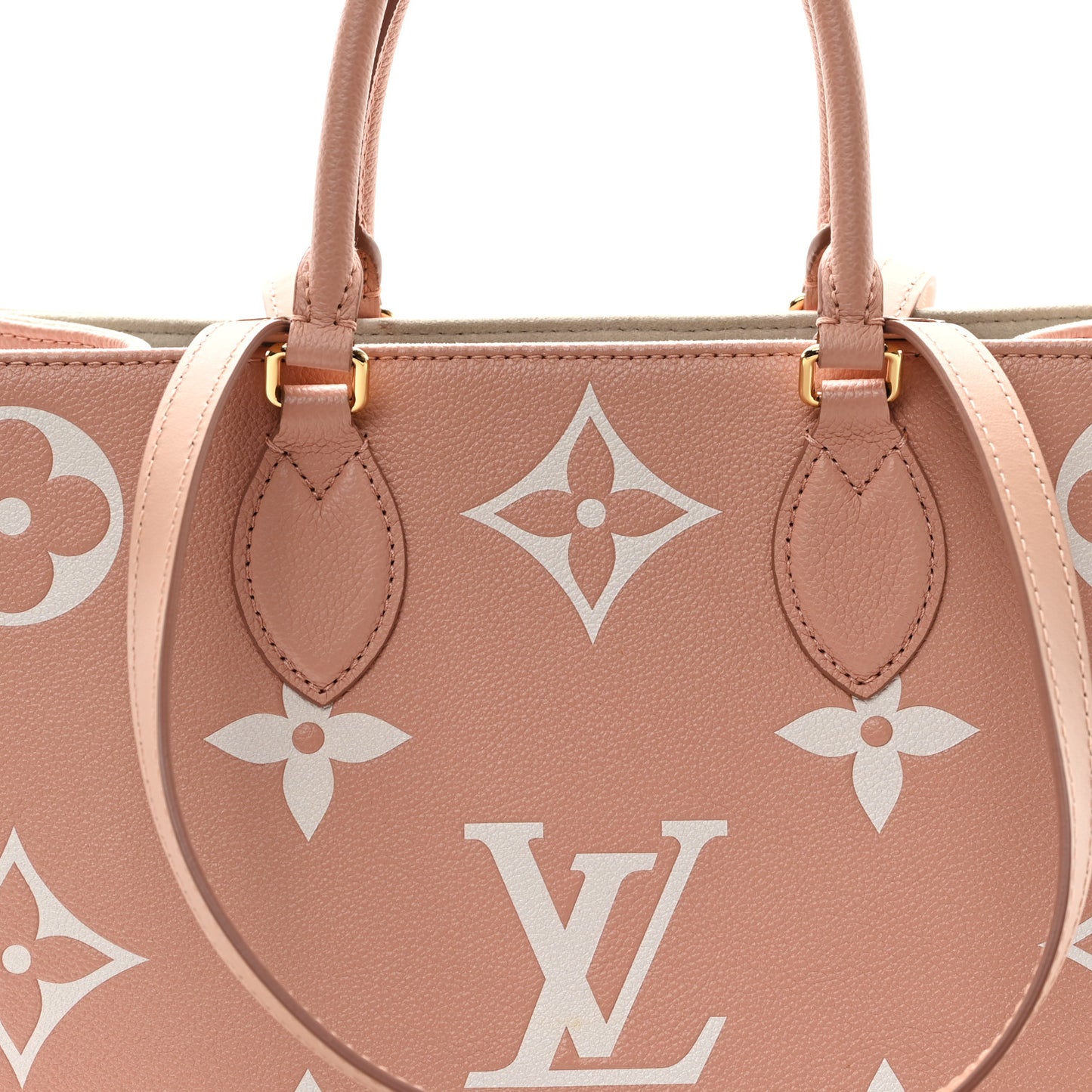 Empreinte Monogram Giant Onthego MM Rose Trianon Creme