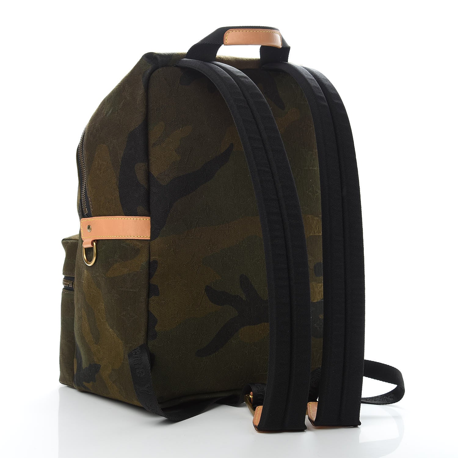 Louis Vuitton X SUPREME Canvas Camouflage Apollo Backpack 3 of 14