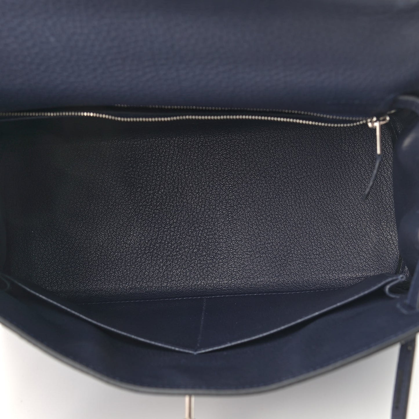 Togo Matte Alligator Kelly Retourne Touch 28 Bleu Nuit Bleu Marine