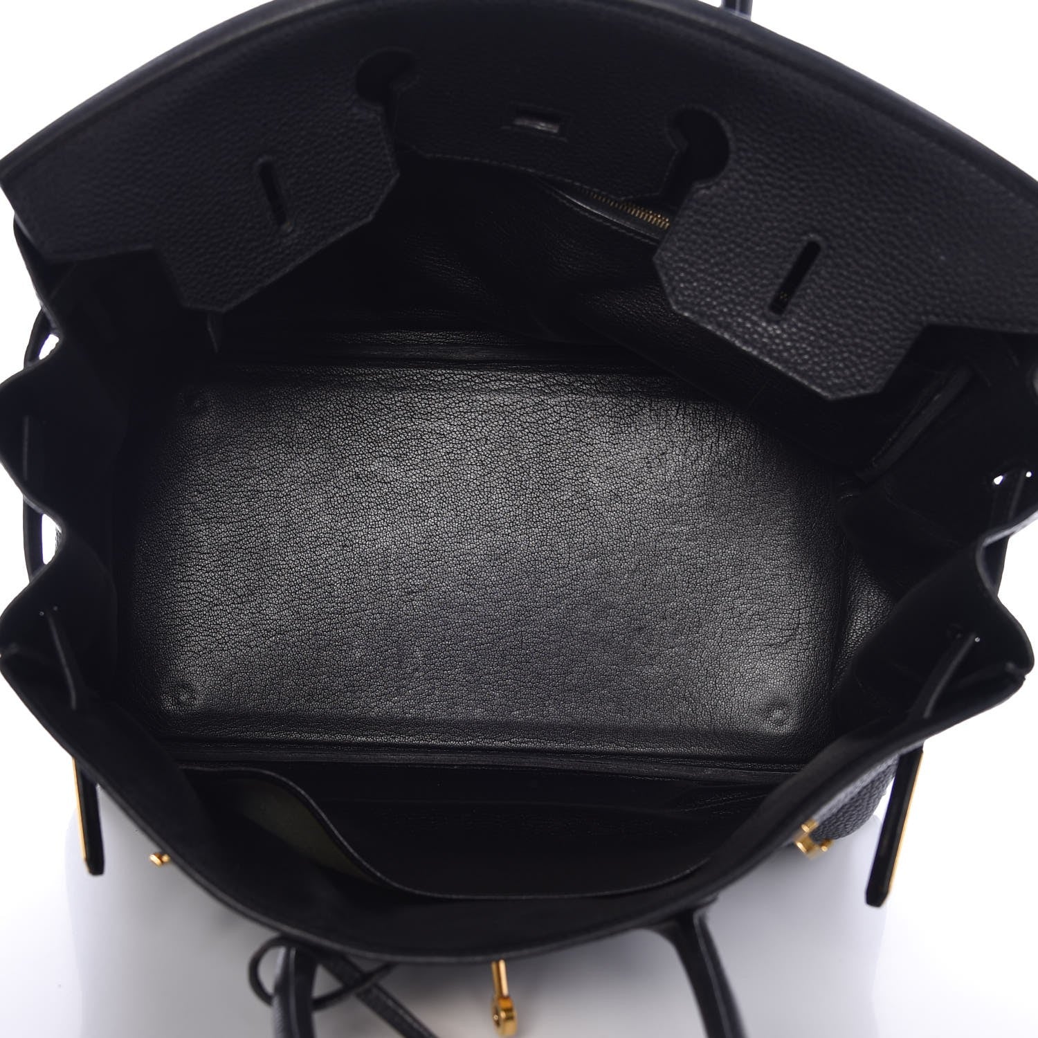 Hermes Taurillon Clemence Birkin 35 Black 7 of 32