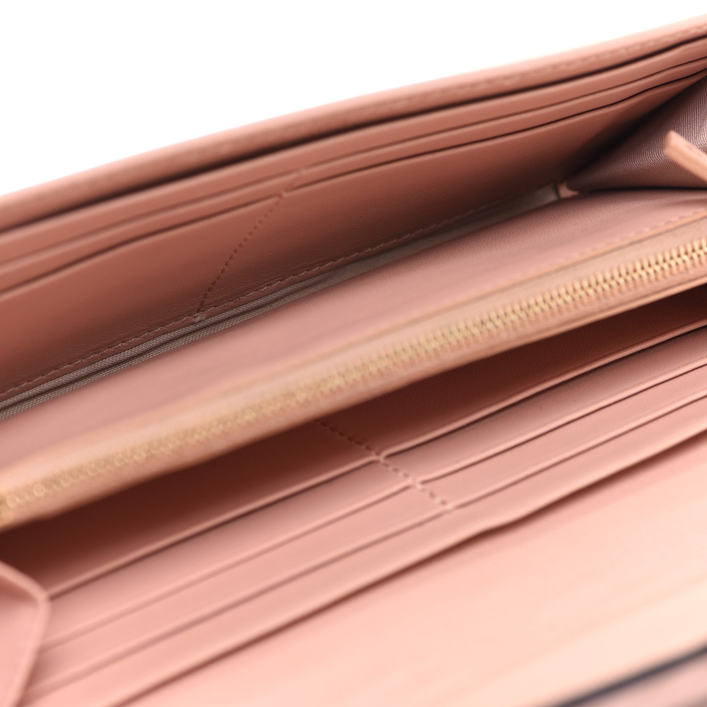 Nappa Matisse FF Embossed Continental Wallet Rose Quarzo