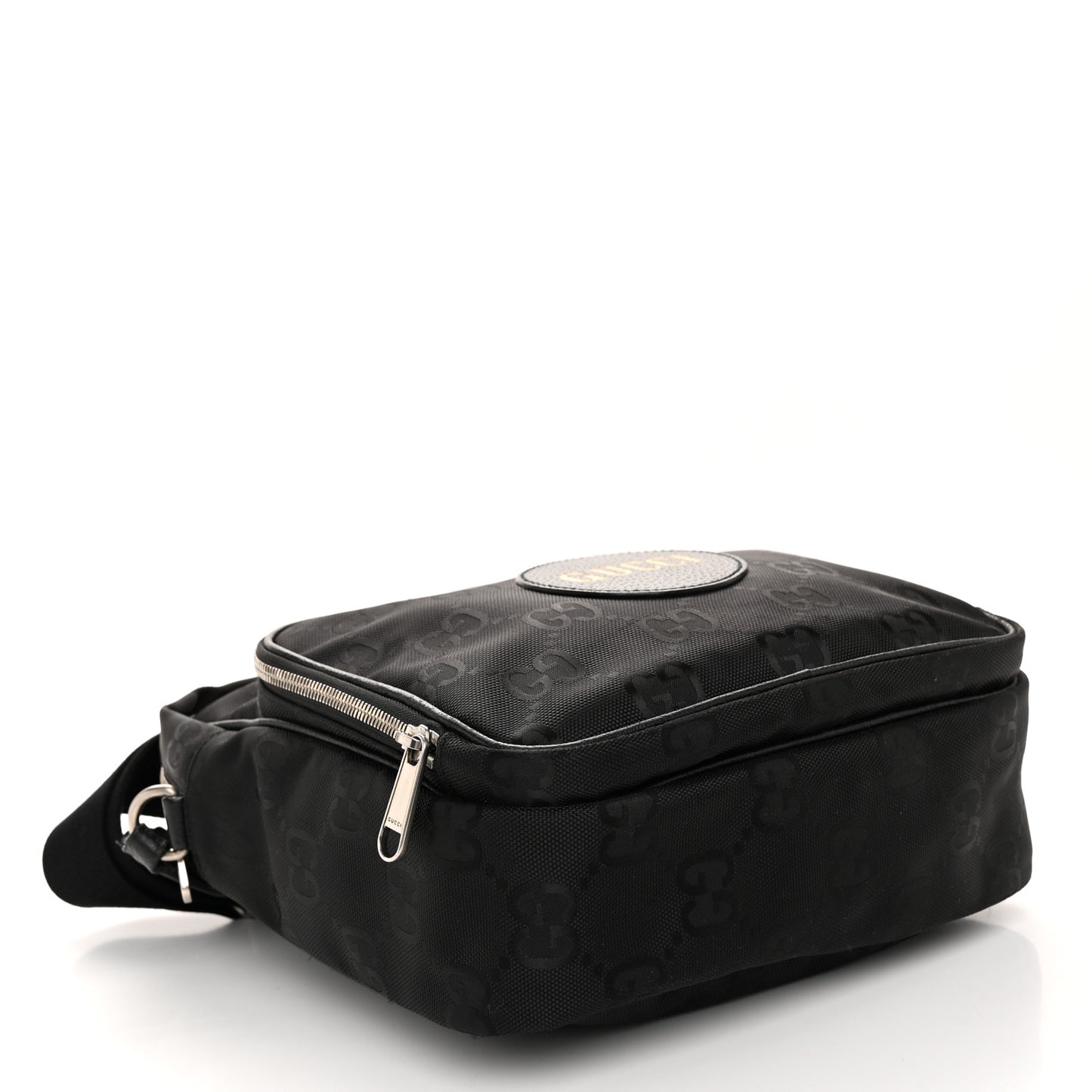 Econyl Nylon Monogram Off The Grid Messenger Black