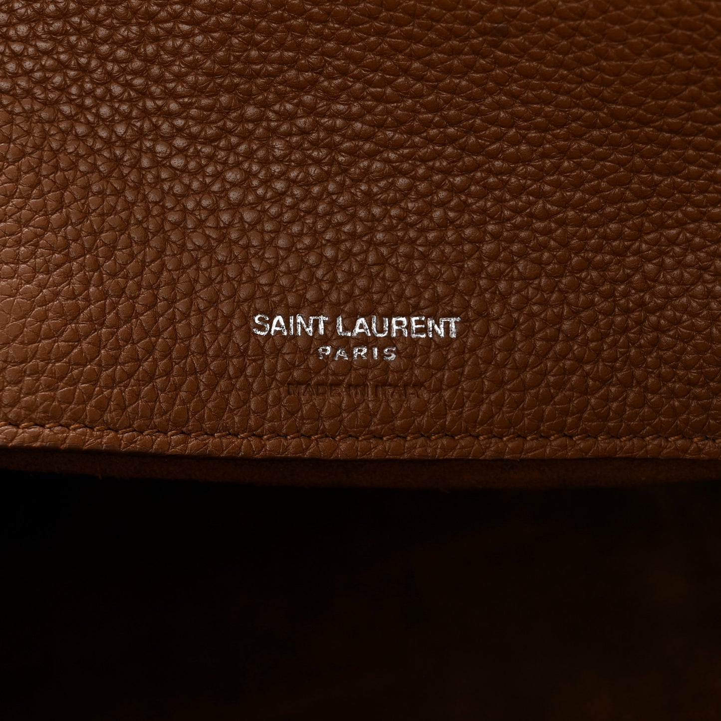 Grained Calfskin Baby Supple Sac De Jour Camel Brilliant