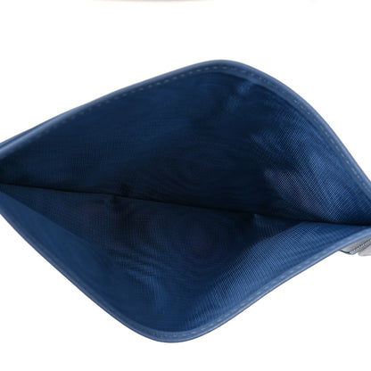 Christian Dior Satin Cannage Lady Dior Clutch Blue 7 of 12