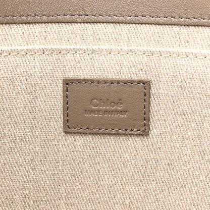 Chloe Calfskin Medium Woody Tote Army Green 6 of 13
