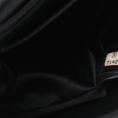 Chanel Nylon Medium Travel Flap Black 7 of 13