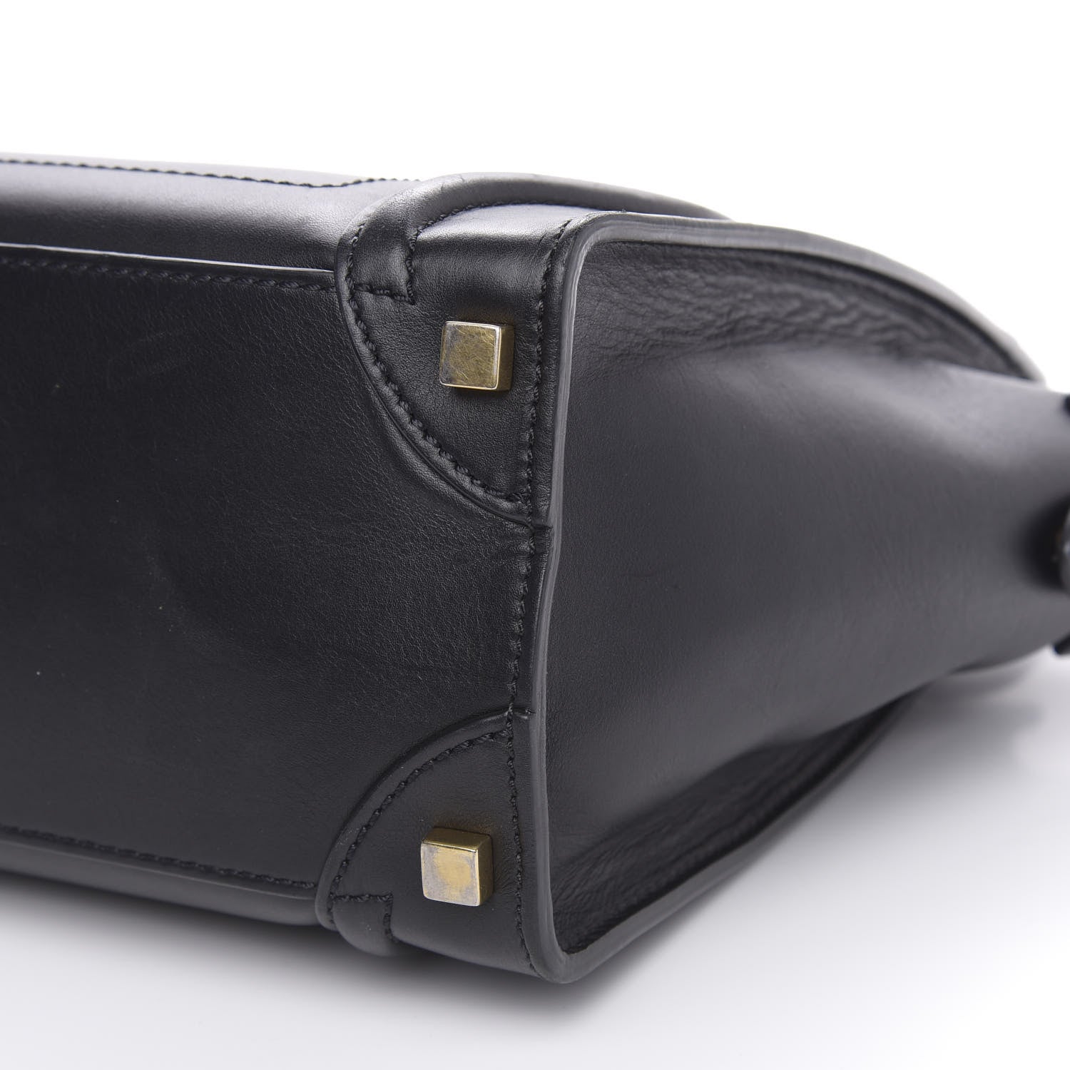 Celine Smooth Calfskin Micro Luggage Black 12 of 20
