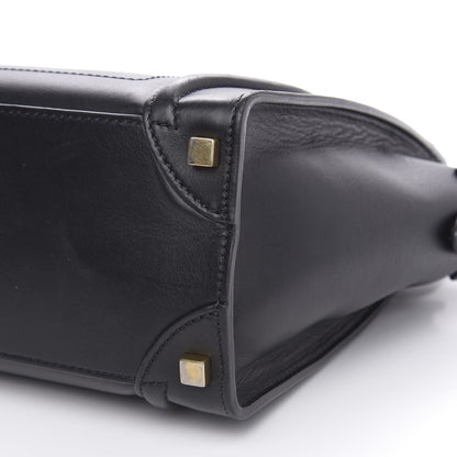 Celine Smooth Calfskin Micro Luggage Black 12 of 20