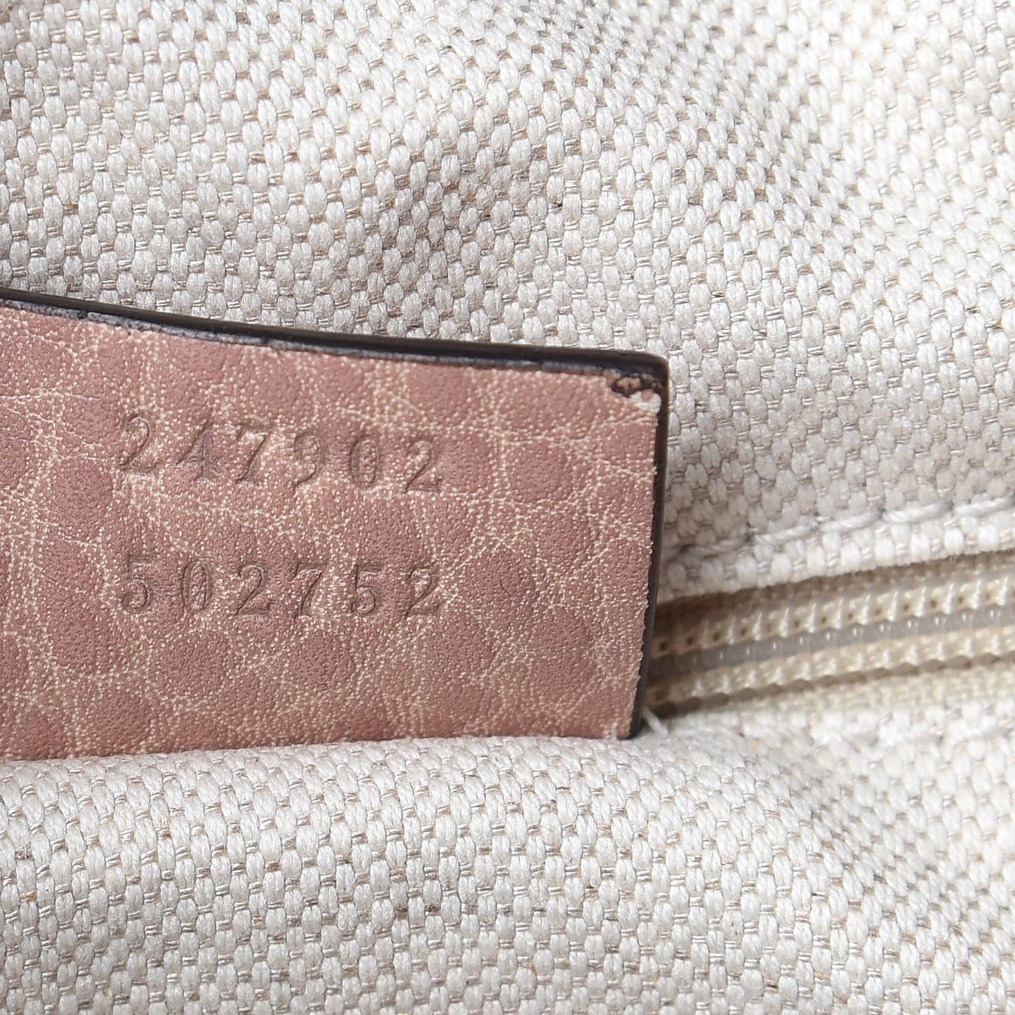 Guccissima Old Libeccio Medium Sukey Top Handle Bag Dark Cipria