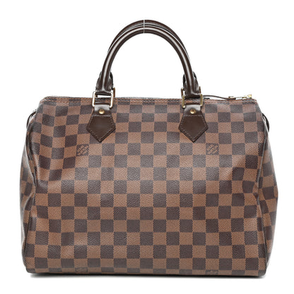 Louis Vuitton Damier Ebene Speedy 30 1 of 11