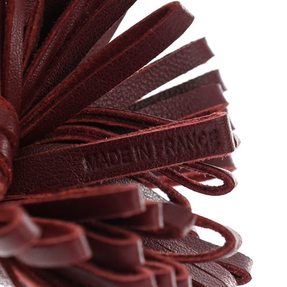 Hermes Lambskin Carmen Uno-Dos Key Holder Black Rouge H 5 of 5