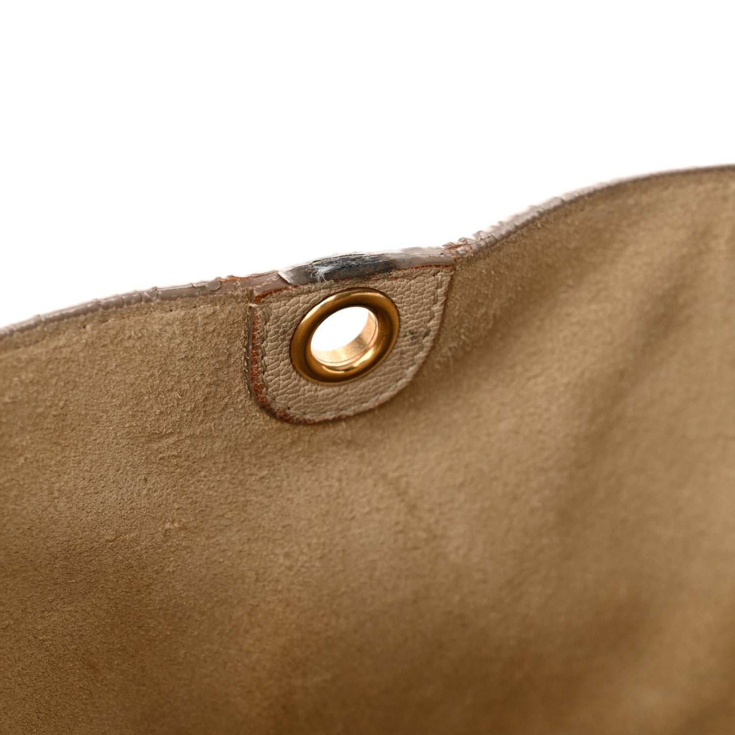 Celine Soft Grained Calfskin Sangle Bucket Bag Dune 10 of 18