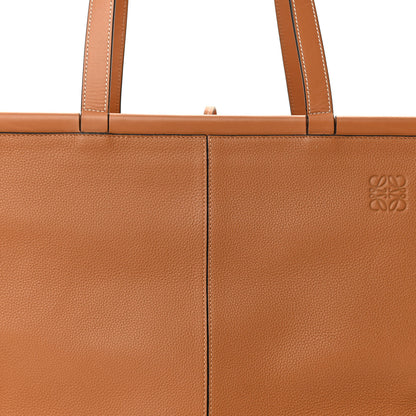 Loewe Grained Calfskin Cushion Tote Tan 7 of 9
