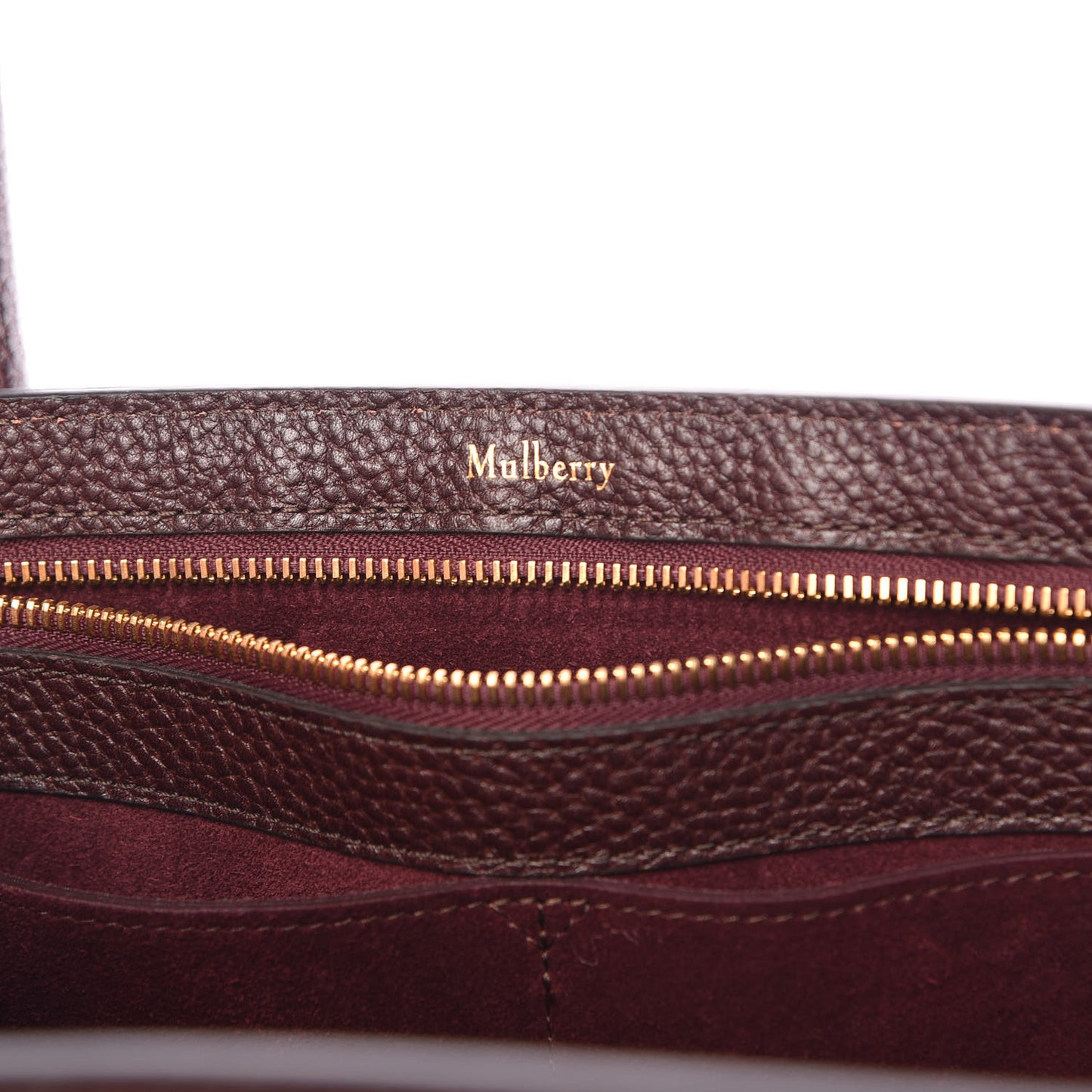 Grain Vegetable Tanned Calfskin Bayswater Oxblood