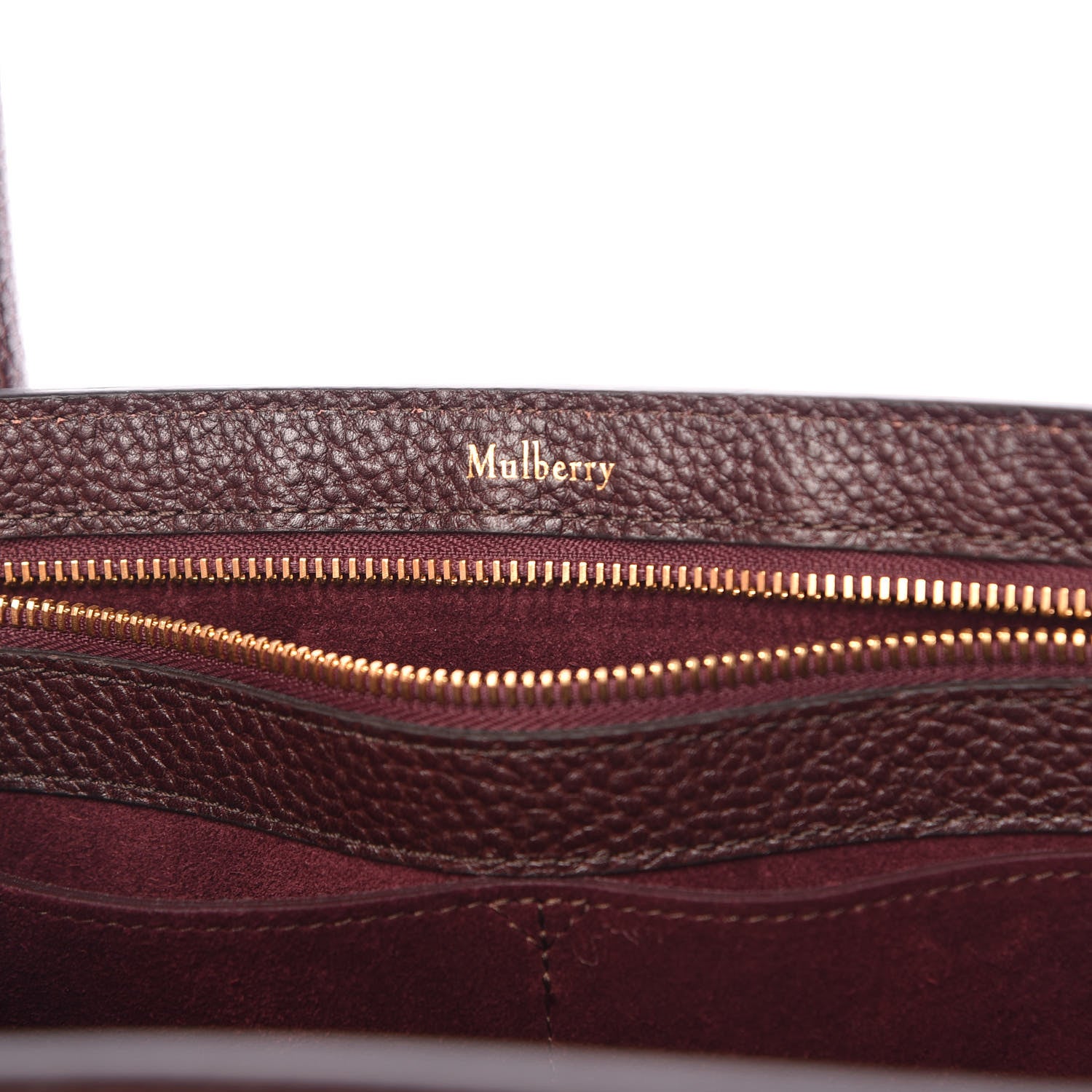 Mulberry Grain Vegetable Tanned Calfskin Bayswater Oxblood 6 of 8